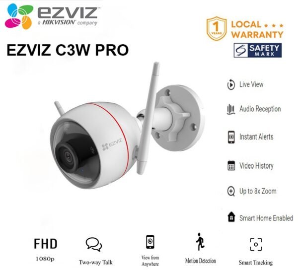 4MP Smart Home Camera EZVIZ C3W PRO