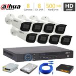 8 FHD CCTV Camera Package Dahua
