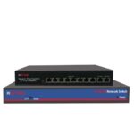 10 Port Fast Ethernet Switch With 8 PoE CPPLUS