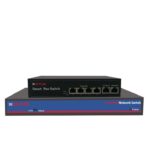 6 Port Fast Ethernet Switch With 4 PoE CPPLUS